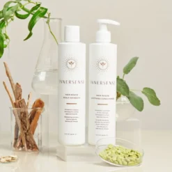 Hoitoaine kuivalle päänahalle Innersense Hair Renew Soothing Conditioner, 2 kokoa