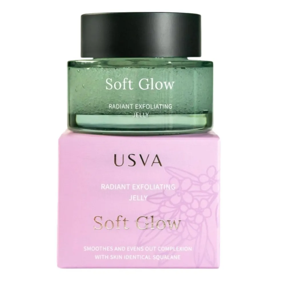Kasvokuorinta Usva Soft Glow Radiant Exfoliating Jelly 50ml