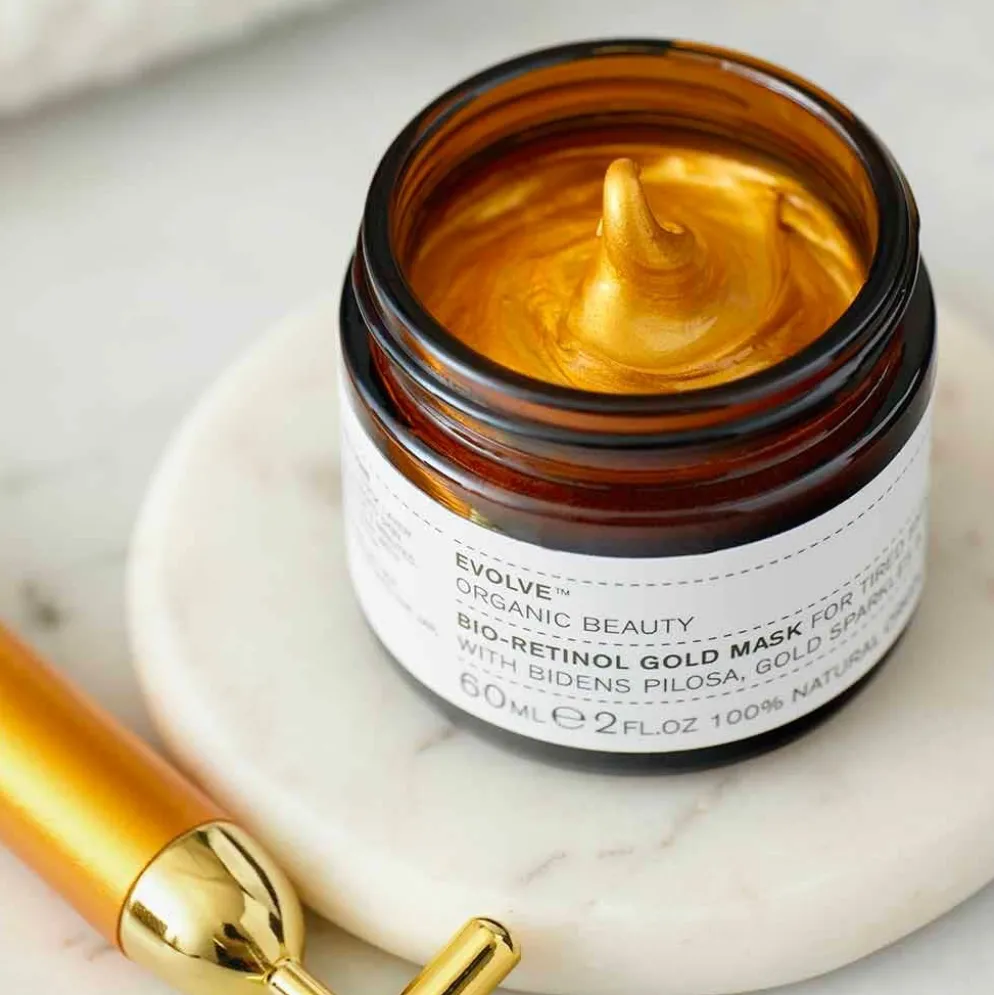 Kasvonaamio Evolve Bio-Retinol Gold Face Mask, 2 kokoa