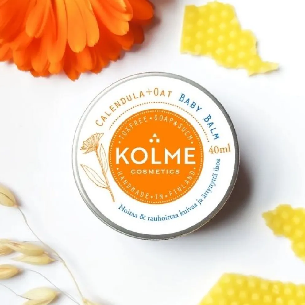 Kolme Cosmetics Baby Balm Kehäkukka + Kaura 40ml