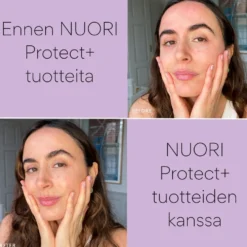 NUORI Protect+ puhdistusmaito herkälle iholle 150ml
