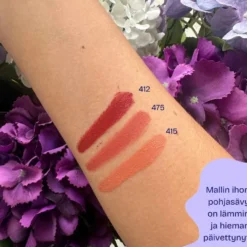 Oranssi huulipuna Zao Cocoon Lipstick 415 Nude Peach