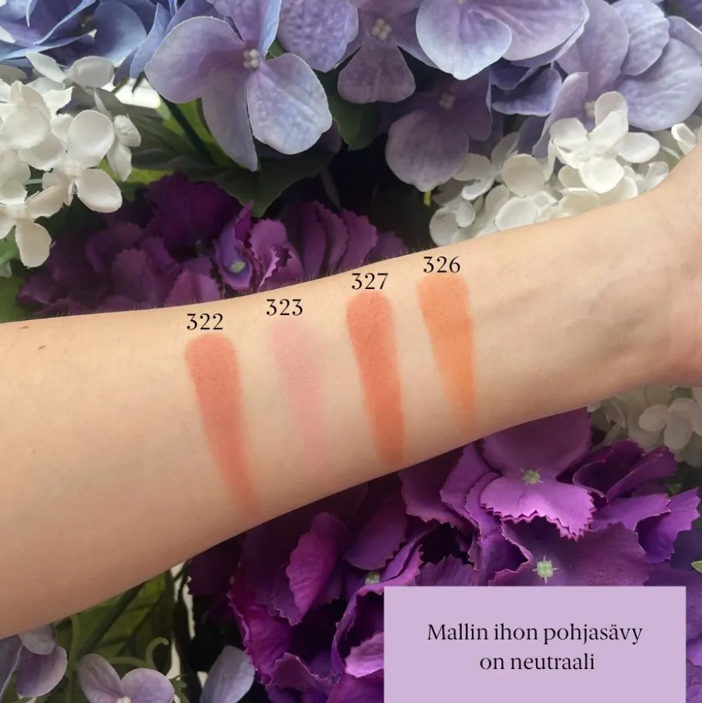 Pinkki poskipuna Zao 323