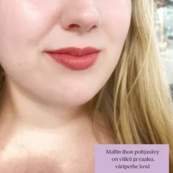 Punainen huulipuna Zao Classic Lipstick 475 Nasturtium Rose