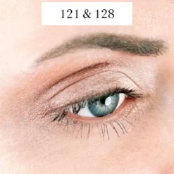 Ruskea luomiväri Zao Pearly 128 Tiramisu