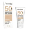 Sävyttävä aurinkovoide kasvoille SPF 50 Acorelle Tinted Sunscreen